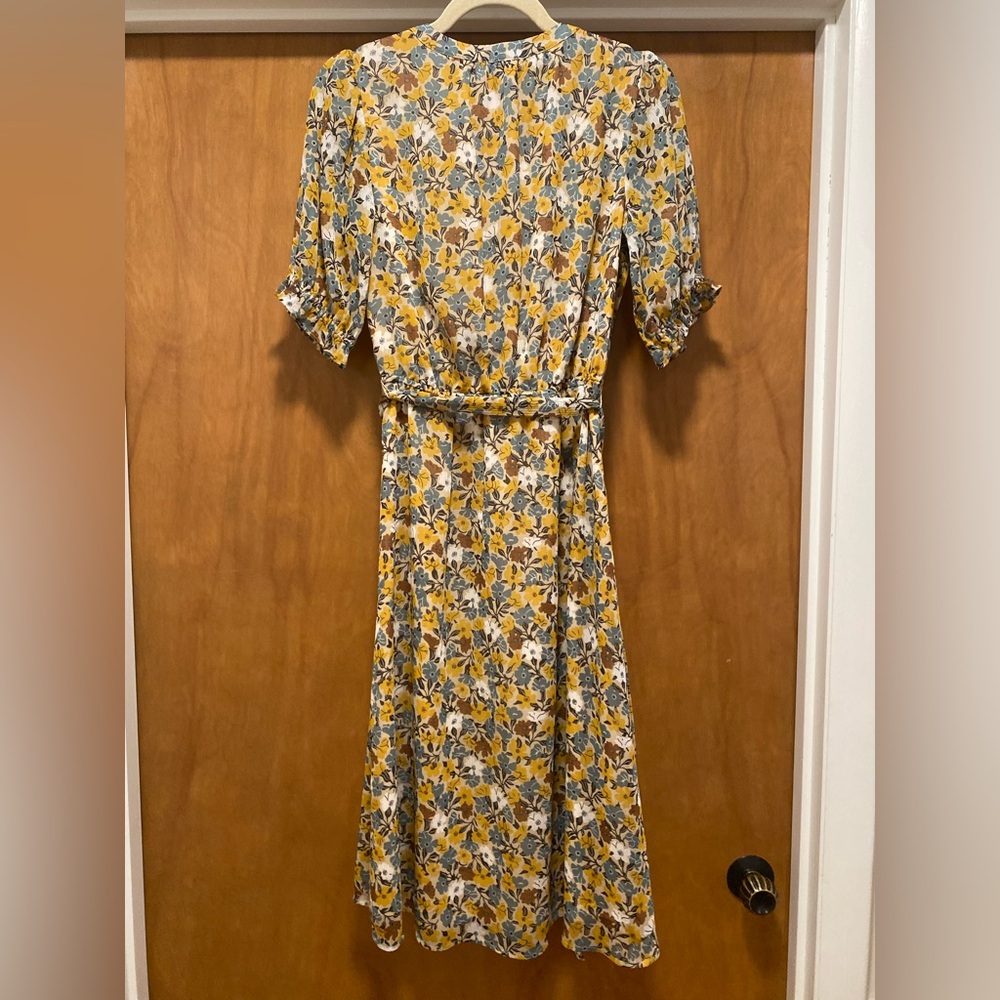 Ann Taylor Factory Floral Dress sz Small - Picture 7 of 7